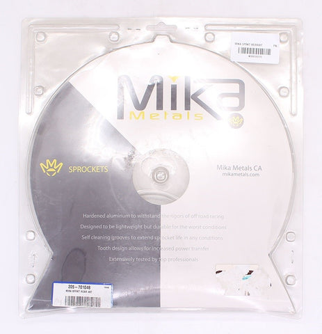 Mika Metals Rear Sprocket PN 205-701048