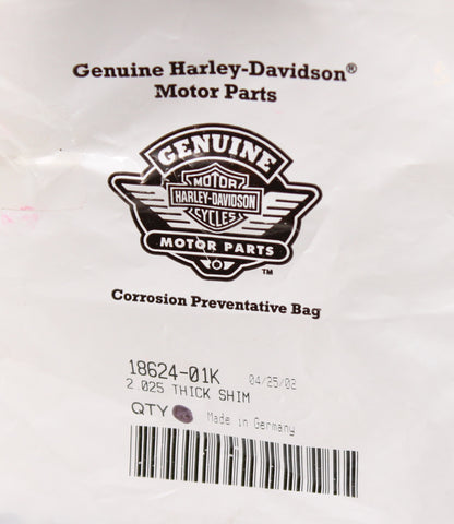 Harley-Davidson Thick Shim 2.025 Part Number - 18624-01K