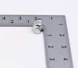 NOS OEM Harley Davidson 7/16"-20 x 5/8" x 5/8" Hex Flat Top Acorn Nut P/N 7875