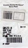 Genuine Harley-Davidson Crimp Hose Clamp Part Number - Q0123.0