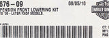 Genuine Harley Davidson Front Suspension Lowering Kit Part Number - 54676-09