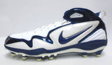Nike Zoom Merciless TD Blue and White Football Cleats - Size 17