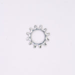 3/8" External Tooth Lockwasher Part Number - 7145W For Harley-Davidson