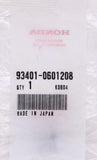 Honda Bolt Washer Part Number - 93401-0601208