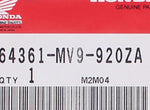 Genuine Honda Mark A, L Part Number - 64361-MV9-920ZA