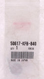 Genuine Honda Return Spring Part Number - 50617-KFB-840