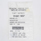 Arctic Cat Retaining Lock Washer Part Number - 0402-937