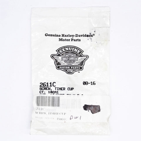 Harley-Davidson Timer Cup Screw Part Number - 2611C