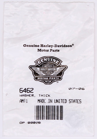 Harley-Davidson Thick Washer Part Number - 6462