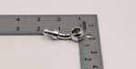 Russel Chrome Adapter Fitting, Banjo 3/8 10MM PN 4050C