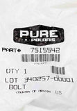 Genuine Polaris Bolt Part Number - 7515542