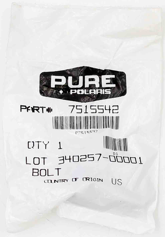 Genuine Polaris Bolt Part Number - 7515542