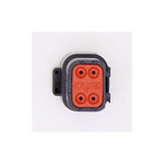 Pin Housing, 4 Pin Part Number - 72104-94Bk For Harley-Davidson