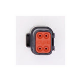 Pin Housing, 4 Pin Part Number - 72104-94Bk For Harley-Davidson