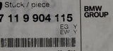 Genuine BMW Washer Part Number - 07119904115