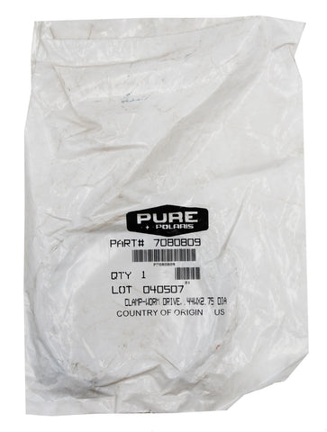 Genuine Polaris Worm Drive Clamp Part Number - 7080809