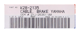 Parts Unlimited Brake Cable, for Yamaha PN K28-2135