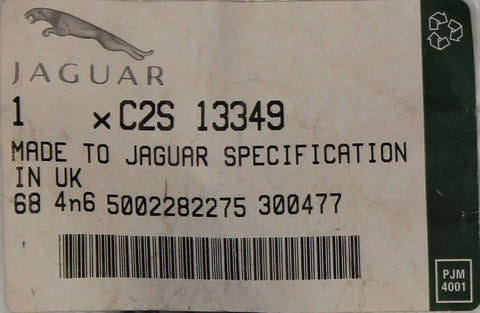 Genuine Jaguar Retainer Part Number - C2S13349