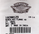 Genuine Harley-Davidson Hex Flange Screw HD Part Number - 10200129