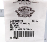 Genuine Harley-Davidson Hex Flange Screw HD Part Number - 10200129