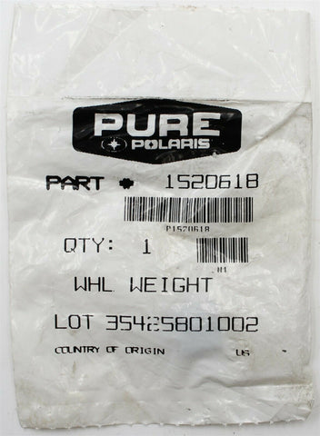 Genuine Polaris 1/4 oz. Wheel Weights Pack of 5 Part Number - 1520618