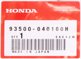 Honda Marine Pan Head Screw Part Number - 93500-040160H