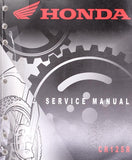Honda 2004-2005 Service Manual (Torn) Part Number - 61KSR01