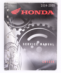 Honda 2004-2005 Service Manual (Torn) Part Number - 61KSR01
