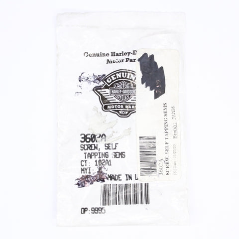 Harley-Davidson Self Tapping Screws Part Number - 3602A