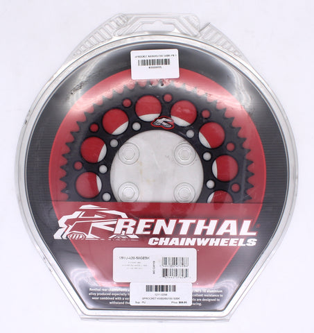 Renthal Sprocket KX80/85/100 50BK PN 1211-0298