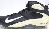 Nike Air Zoom Blade Pro TD White and Black Football Cleats - Size 16