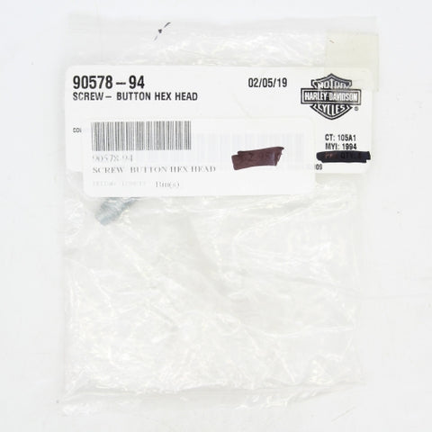 Harley-Davidson Screw Part Number - 90578-94 (Pack of 2)