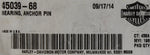 Harley-Davidson Anchor Pin Bearing Part Number - 45039-68