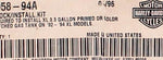 Genuine Harley-Davidson Petcock Installation Kit Part Number - 61958-94A