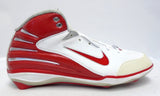 Nike Air Zoom Assassin White and Red Football Cleats - Size 14