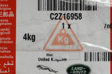 Genuine Jaguar Fender Panel Part Number - C2Z16958