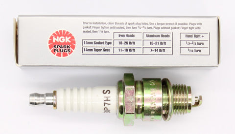 NGK Spark Plug BP7HS #5111 fits Suzuki LT80 QuadSport 80 1987-1995 (Pack of 4)