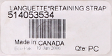 Ski-Doo Retaining Strap PN 514053534