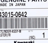 Genuine Kawasaki Rear Brake Master Cylinder Part Number - 43015-0642
