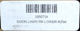 Polaris Lower Right Door Liner RZN4 PN 2880704