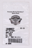 Genuine Harley-Davidson Hex Nut Part Number - 10400022