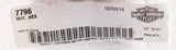 NOS OEM Harley Davidson 5/16"-18 x 1/2" Hex Keps Nut P/N 7796