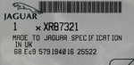 Genuine Jaguar Hexagon Head Screw Part Number - XR87321