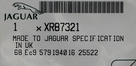 Genuine Jaguar Hexagon Head Screw Part Number - XR87321