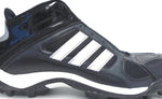 Adidas Destroy Black and White Football Cleats - Size 16