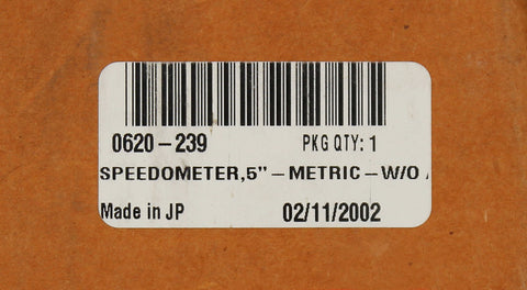 Metric Speedometer Part Number - 0620- 239 For Arctic Cat
