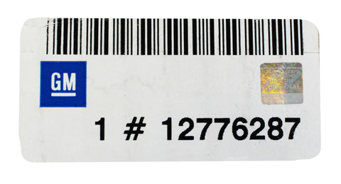 GM Instrument Plate Part Number - 1277-6287