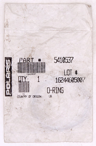 Genuine Polaris O-Ring Part Number - 5410537
