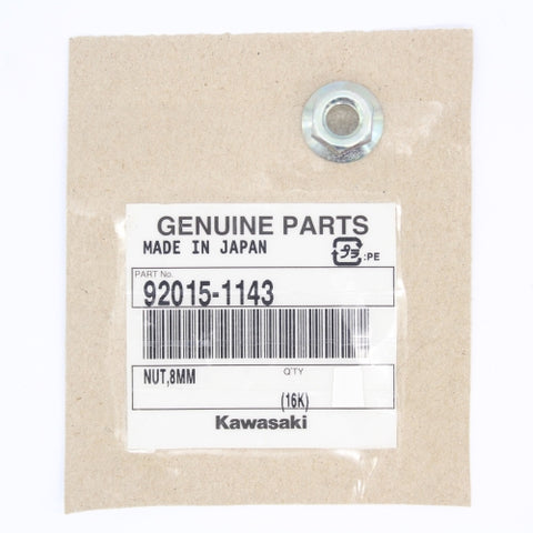 Kawasaki KA NUT-8MM PN 92015-1143