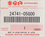 Suzuki Center Retainer Part Number - 24741-05G00